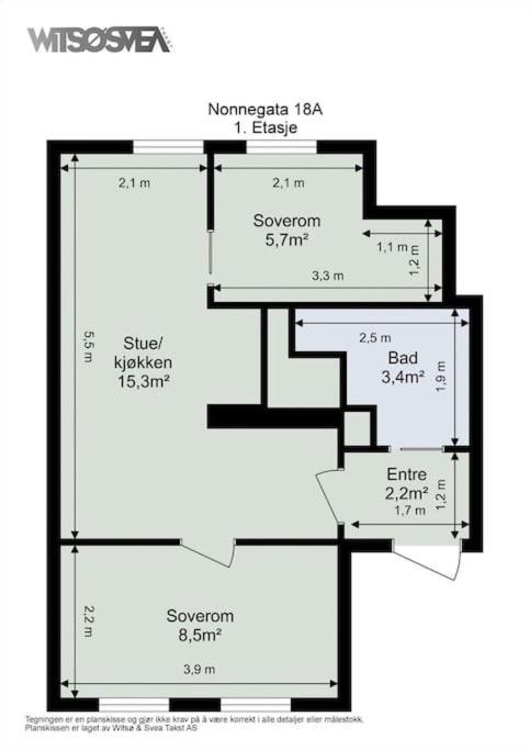2-Br Close To City Centre Trondheim Bagian luar foto